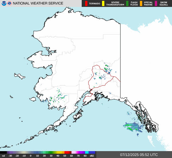 Radar Composite: Alaska